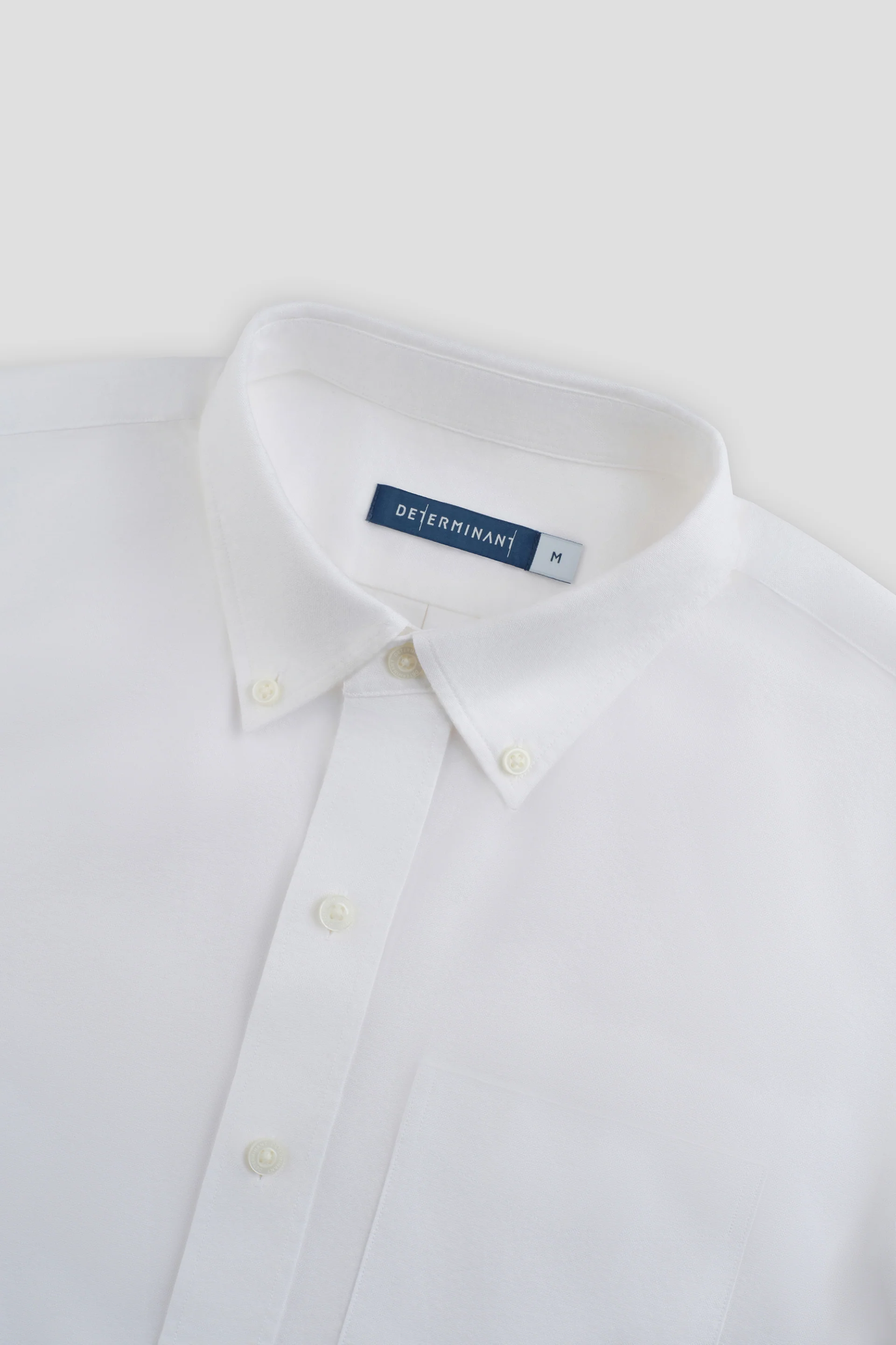 Soft Oxford Button-Down Casual Shirt | White WH001Z - Image 4