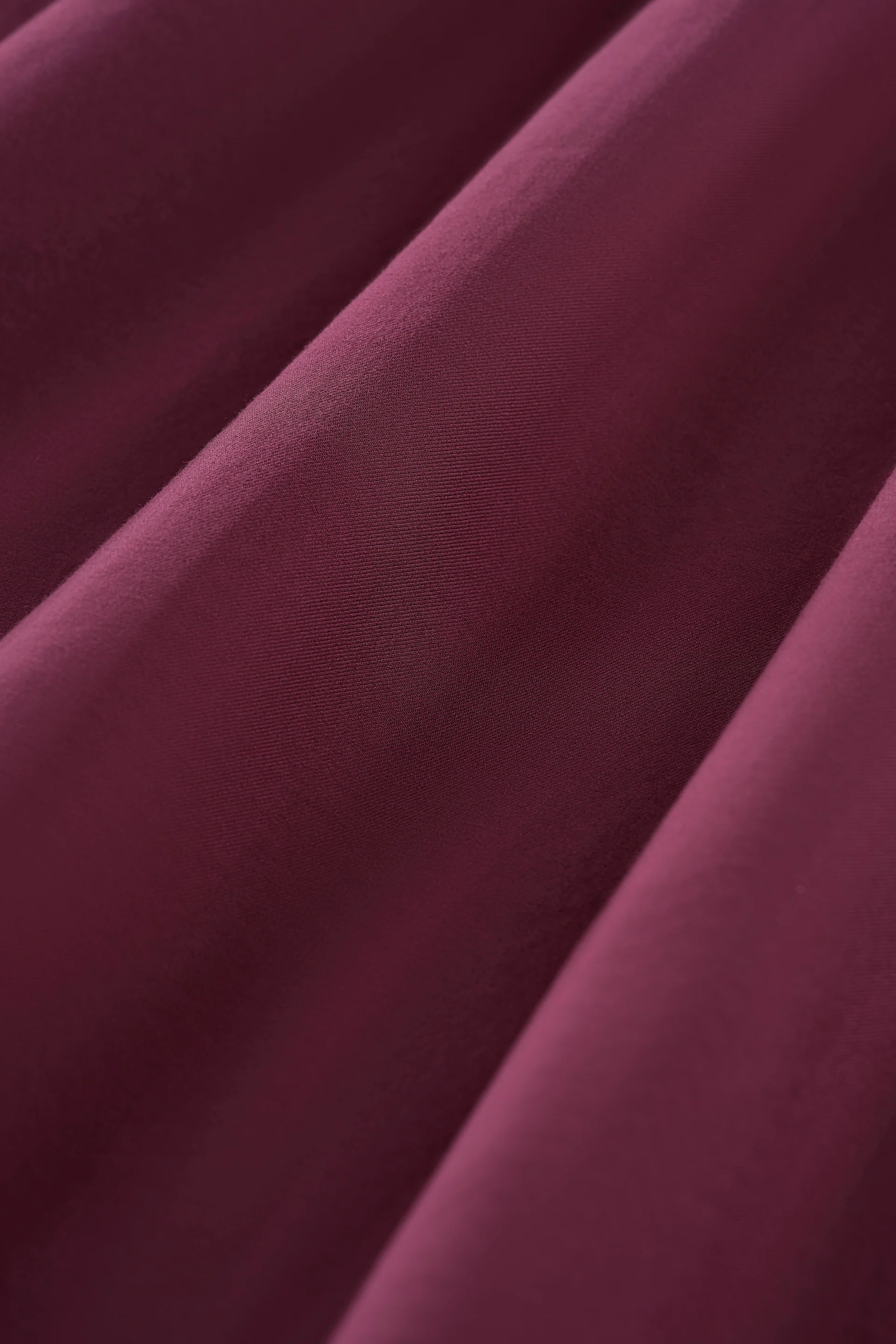 Soft Twill Point Collar Casual Shirt | Plum Burgundy 14460N - Image 6