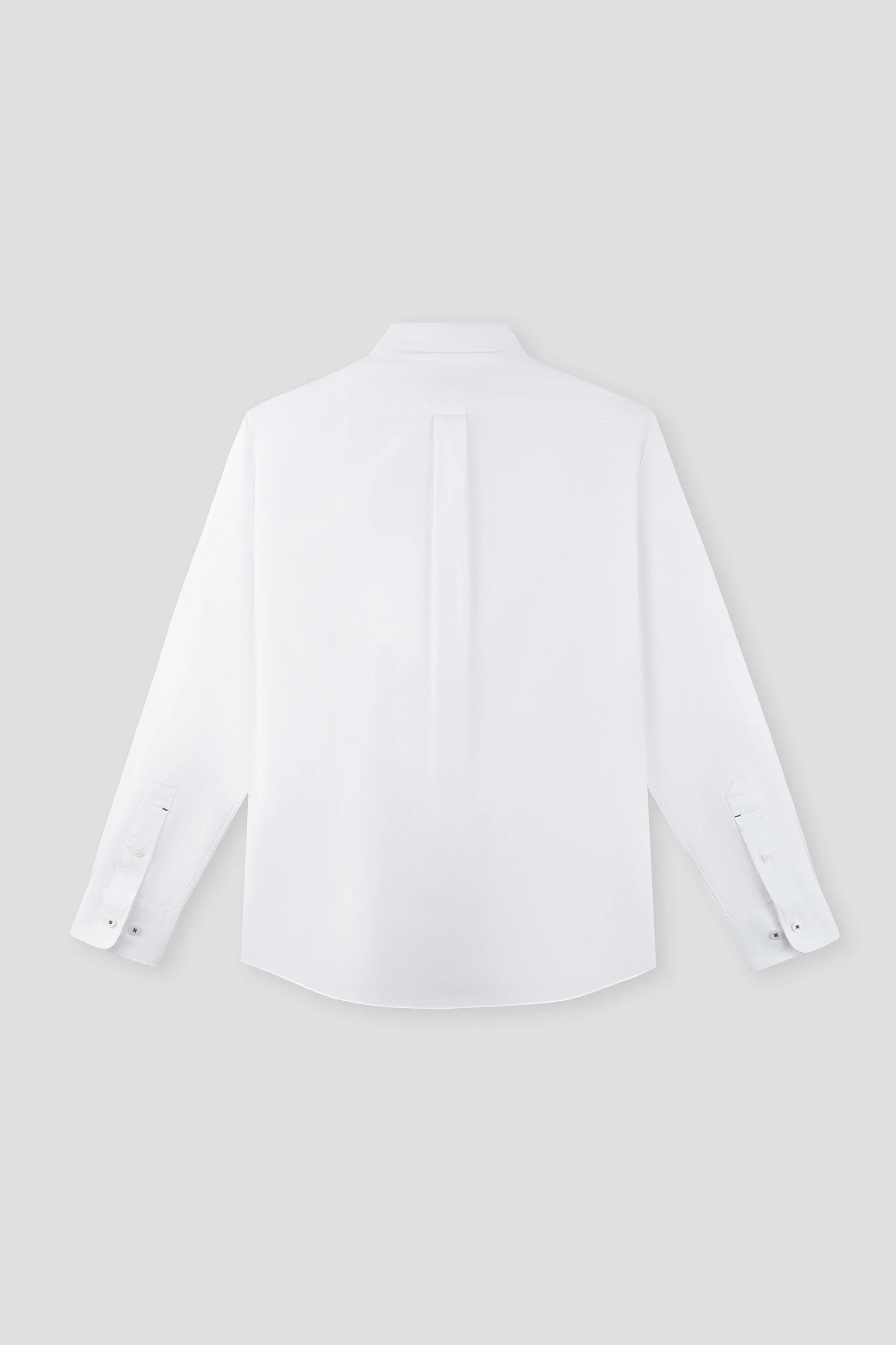 Soft Twill Point Collar Casual Shirt | White WH001Z - Image 3