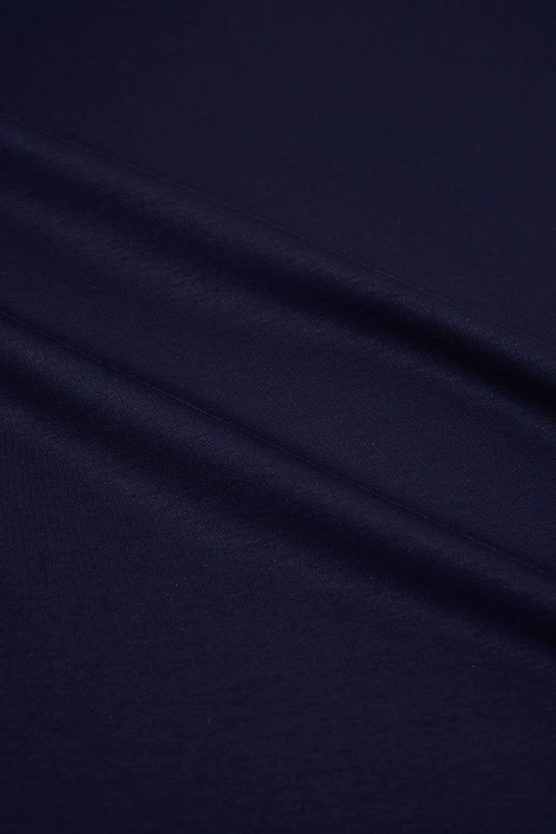 Softex Crew Neck T-Shirt | Navy NNY096 - Image 4