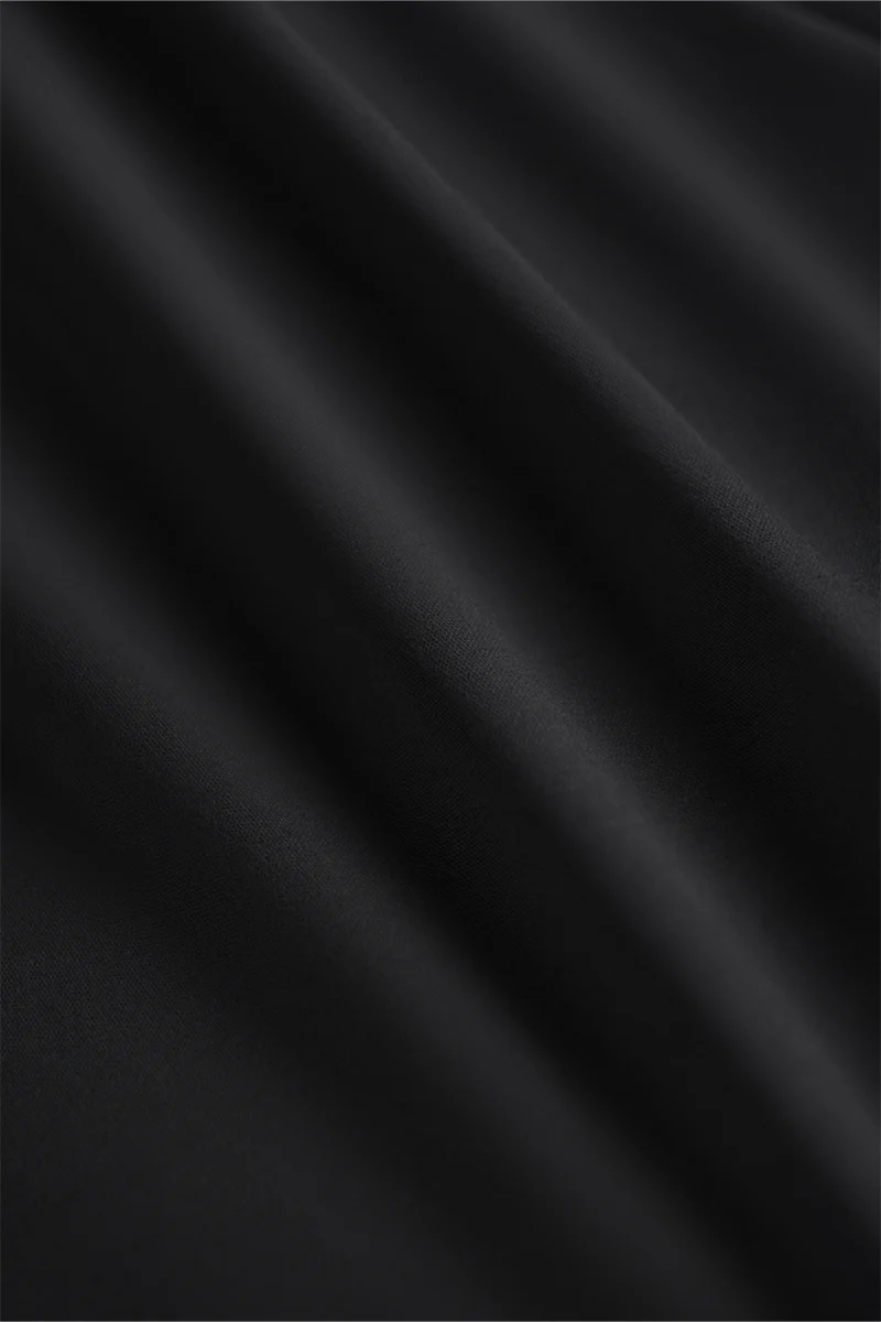 Softex Snap-Front Polo | Black BKFD01 - Image 5