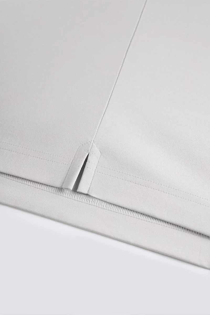 Softex Snap-Front Polo | Light Grey GYFL01 - Image 6
