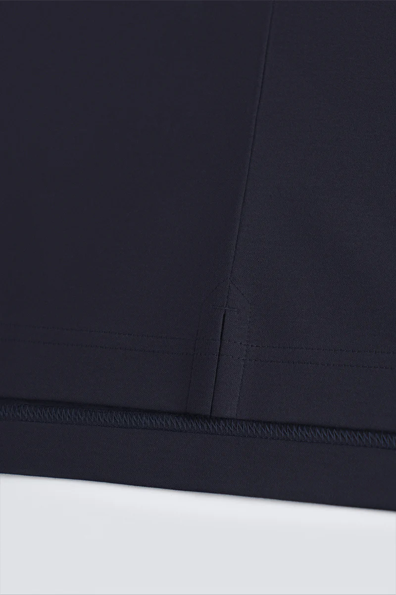 Softex Snap-Front Polo | Navy NNY096 - Image 6