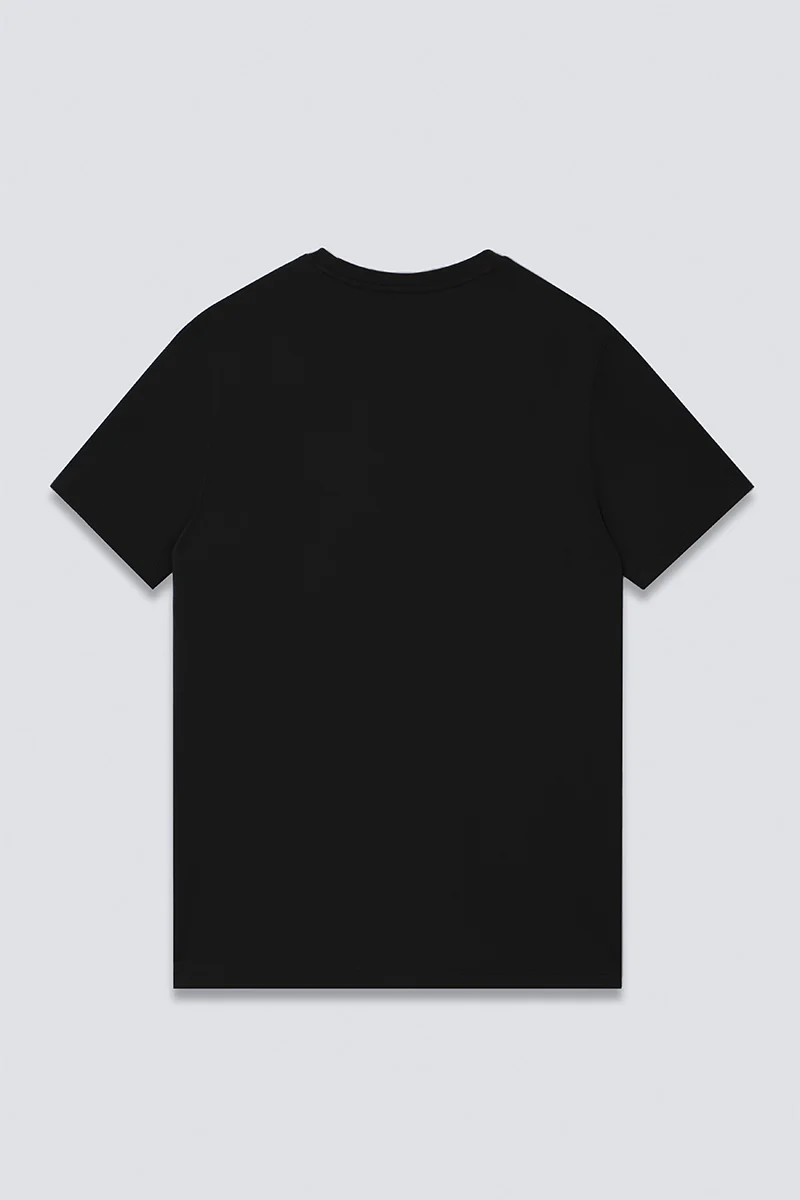 Super Soft Crew Neck T-Shirt | Black BKFD01 - Image 10