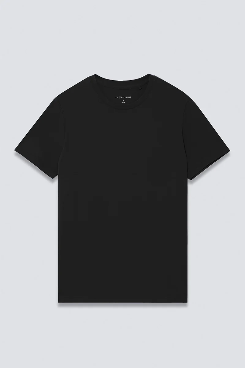 Super Soft Crew Neck T-Shirt | Black BKFD01 - Image 9