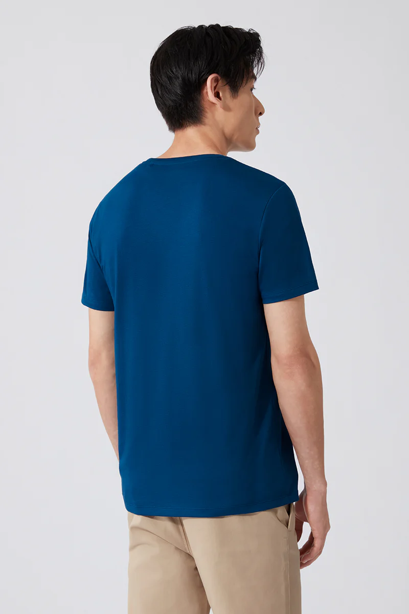 Super Soft Crew Neck T-Shirt | Blue P2189C - Image 4