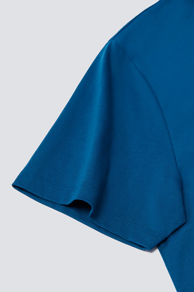 Super Soft Crew Neck T-Shirt | Blue P2189C - Image 7