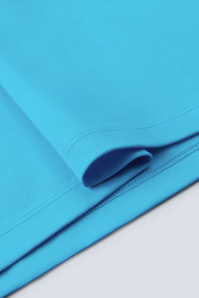 Super Soft Crew Neck T-Shirt | Blue P306UZ - Image 8
