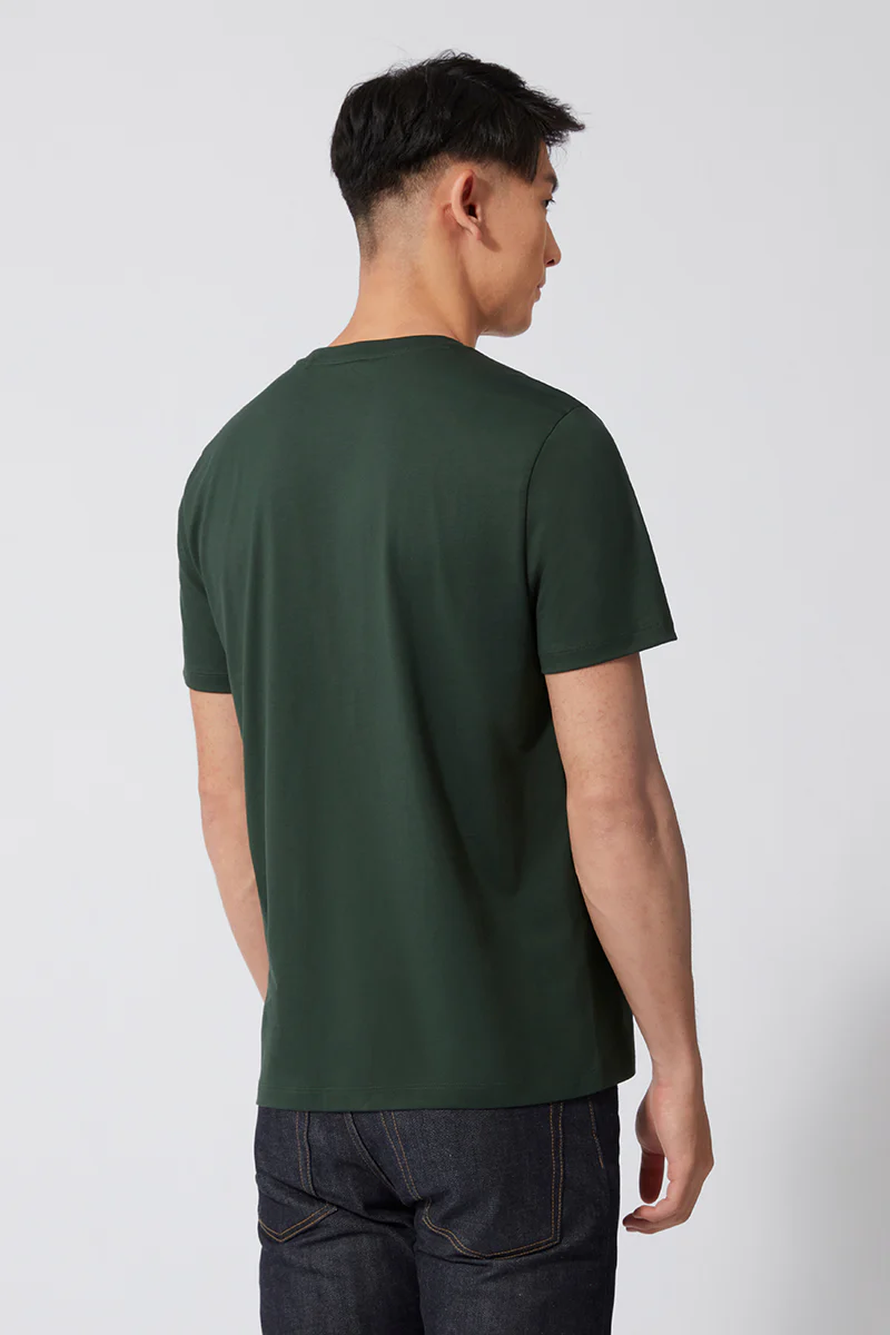 Super Soft Crew Neck T-Shirt | Green GNE455 - Image 4