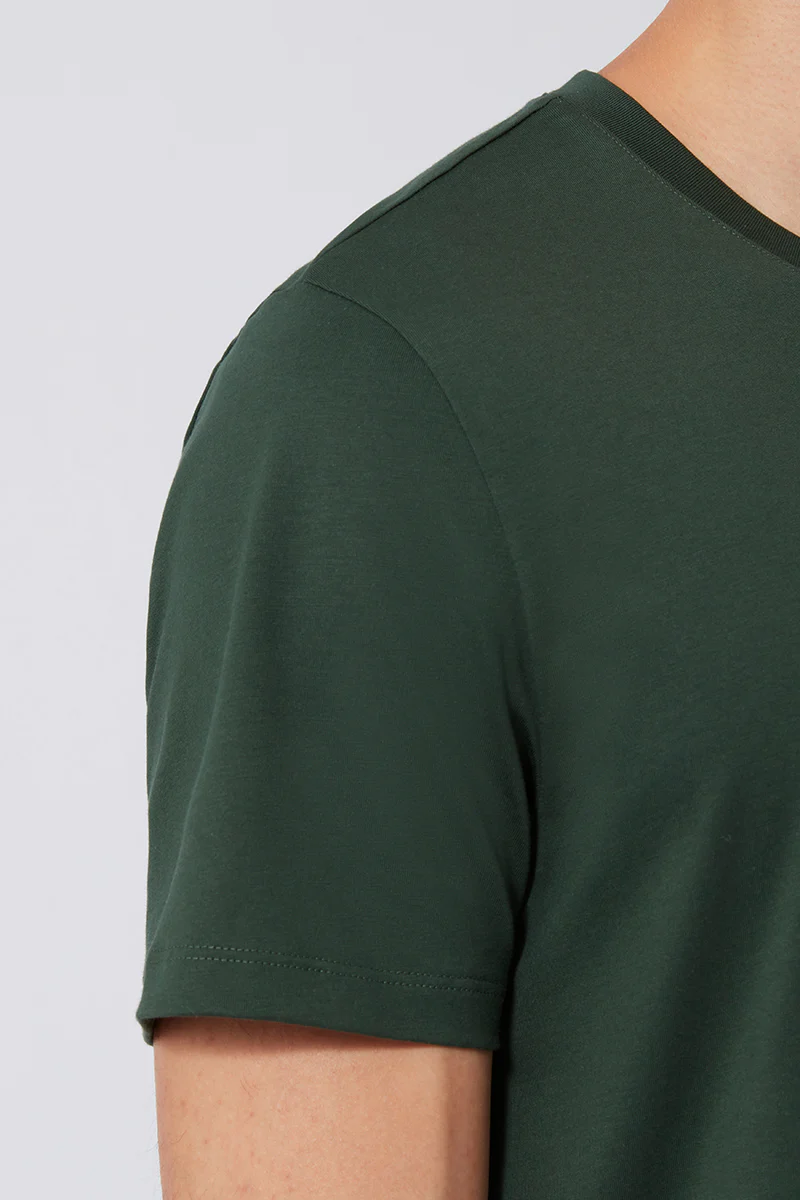 Super Soft Crew Neck T-Shirt | Green GNE455 - Image 5