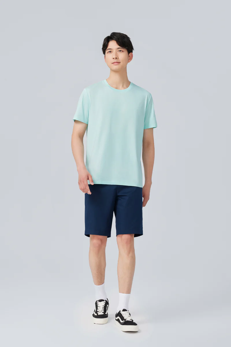 Super Soft Crew Neck T-Shirt | Mint P317UZ - Image 3