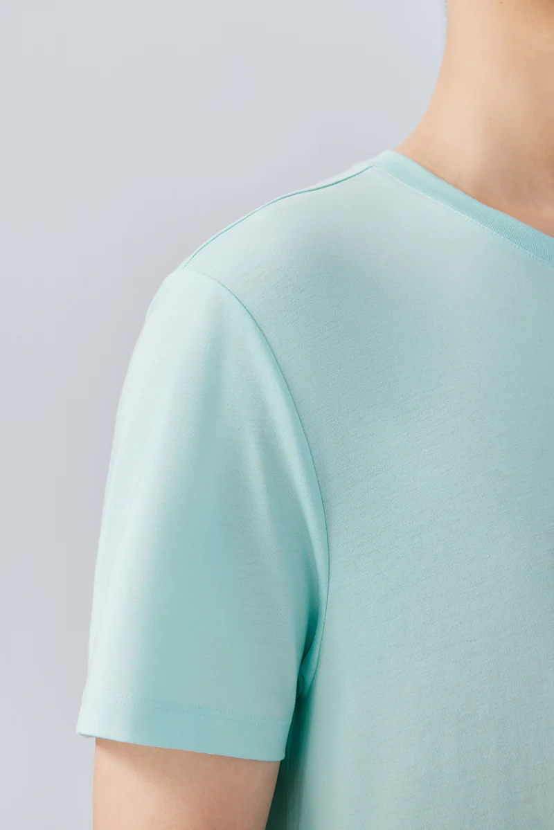Super Soft Crew Neck T-Shirt | Mint P317UZ - Image 5