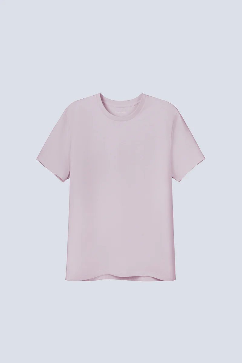 Super Soft Crew Neck T-Shirt | Pink P670UZ - Image 10