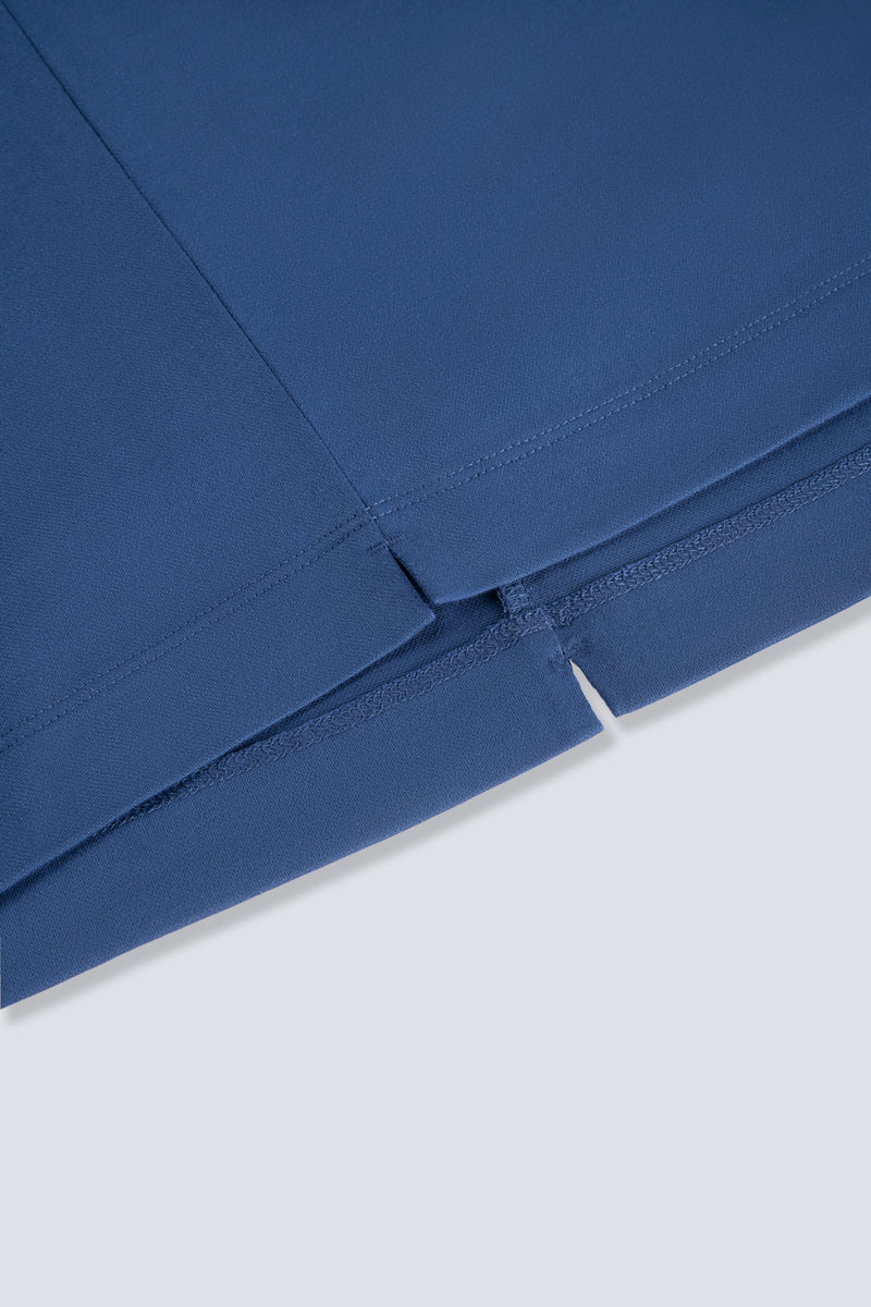 Super Soft Pique Tipped Polo | Blue NYE075 - Image 10
