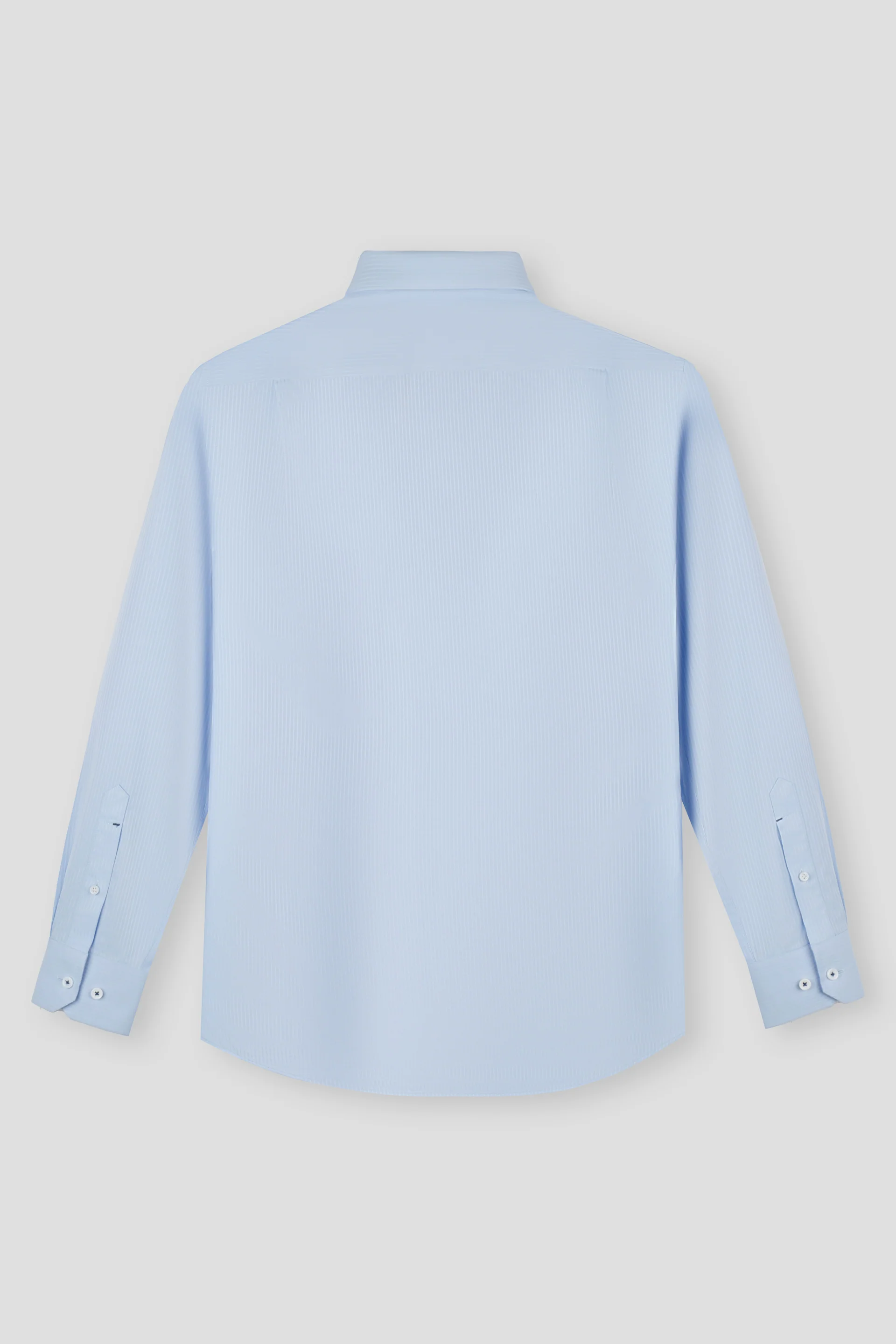 Supreme Cotton Dobby Cord Dress Shirt | Light Blue 8925NZ - Image 2