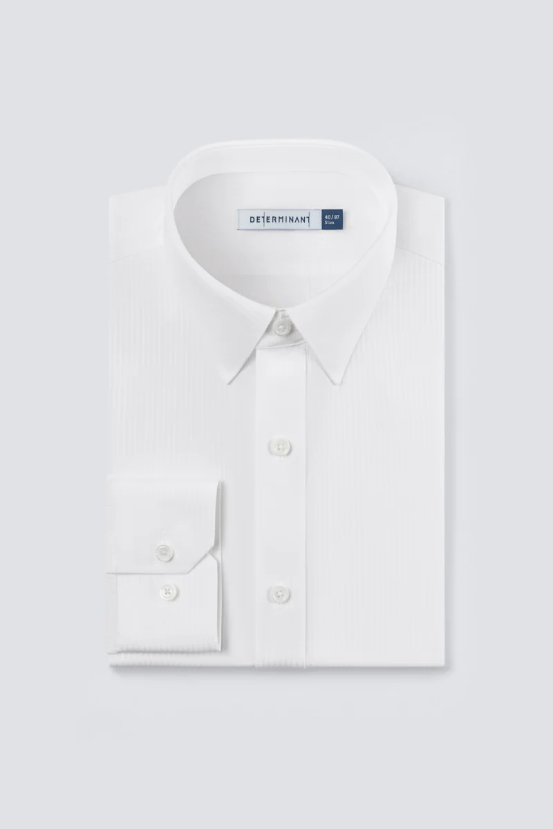 Supreme Cotton Dobby Cord Dress Shirt | White WH001Z - Image 3