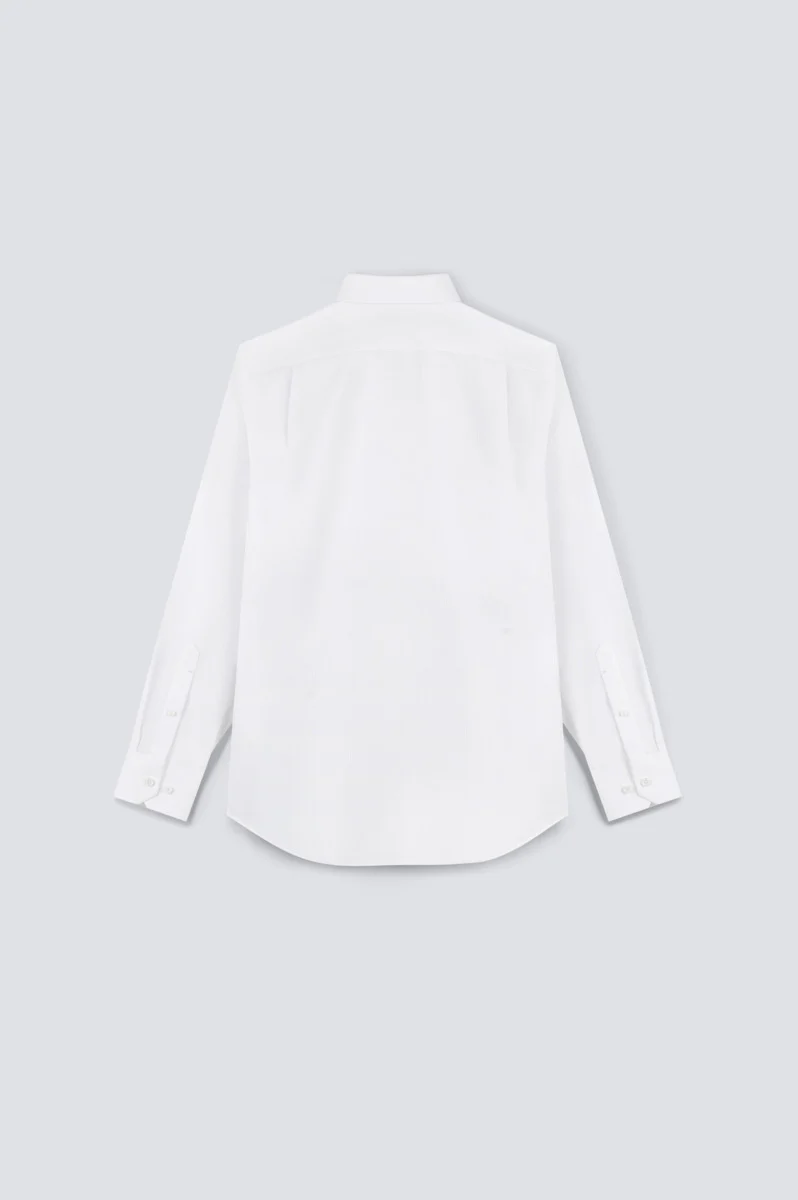 Supreme Cotton Dobby Cord Dress Shirt | White WH001Z - Image 6
