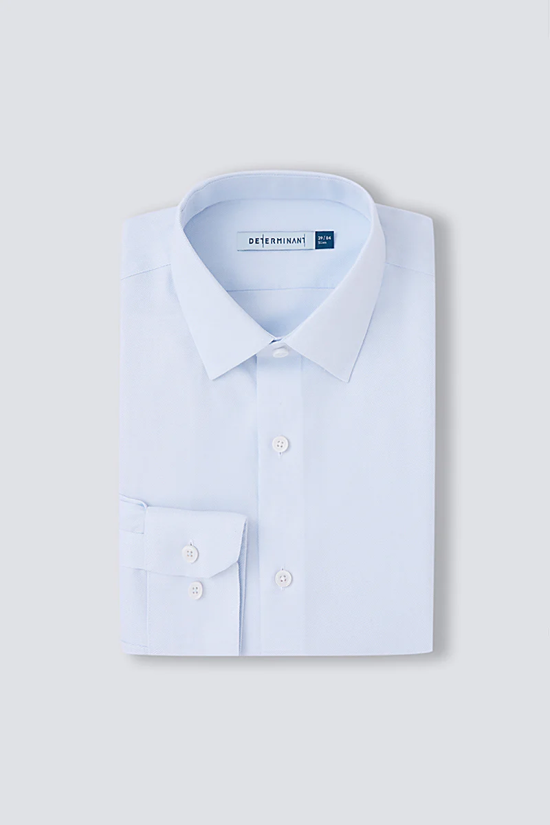 Supreme Cotton Dobby Twill Dress Shirt | Light Blue 7643NZ - Image 10