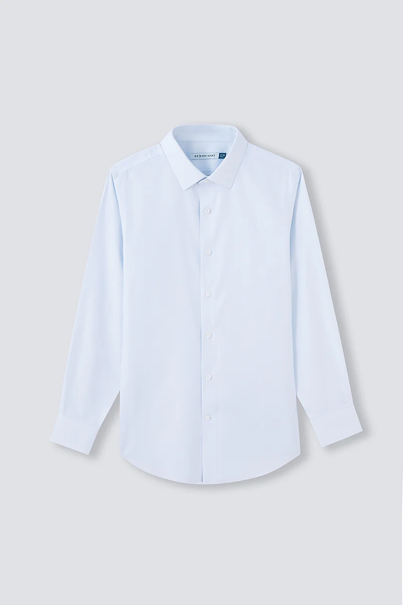 Supreme Cotton Dobby Twill Dress Shirt | Light Blue 7643NZ - Image 9