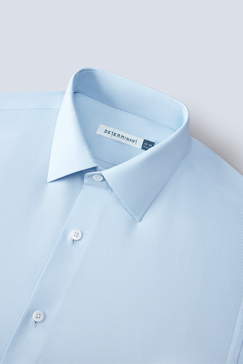 Supreme Cotton Dress Shirt | Light Blue 3396NZ - Image 6