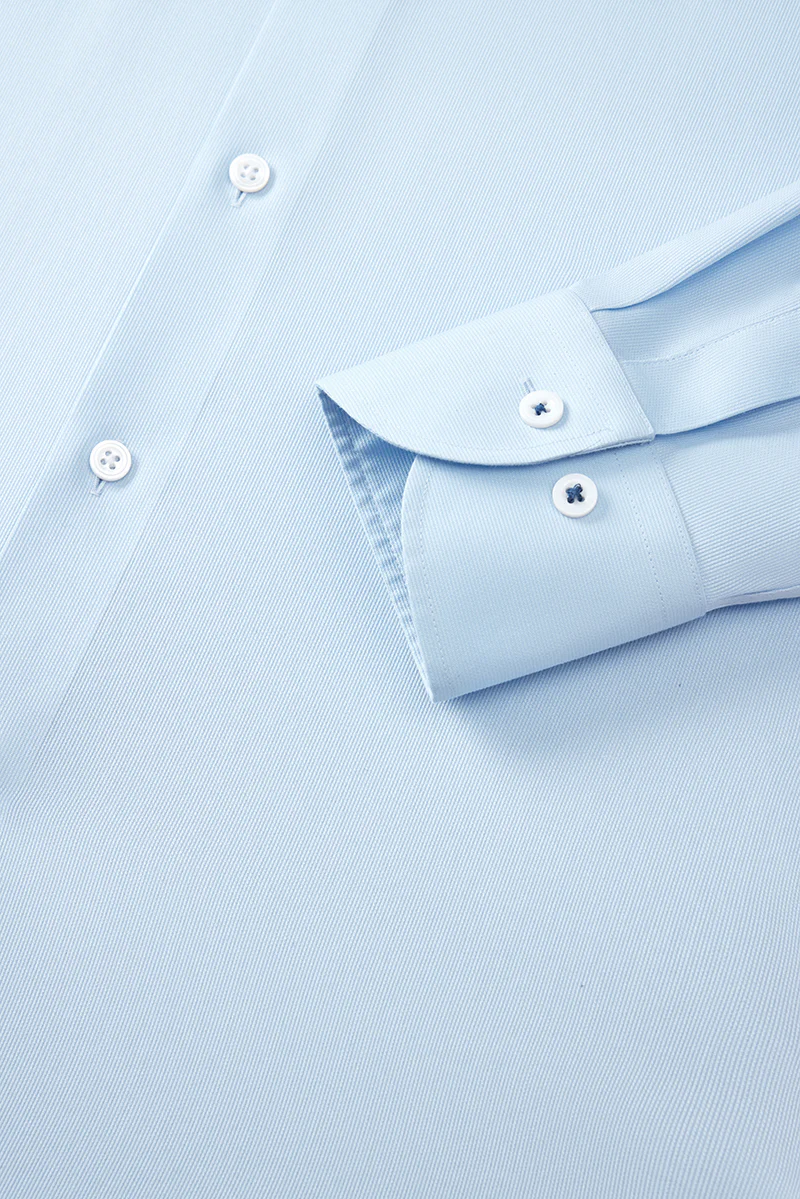 Supreme Cotton Dress Shirt | Light Blue 3396NZ - Image 7