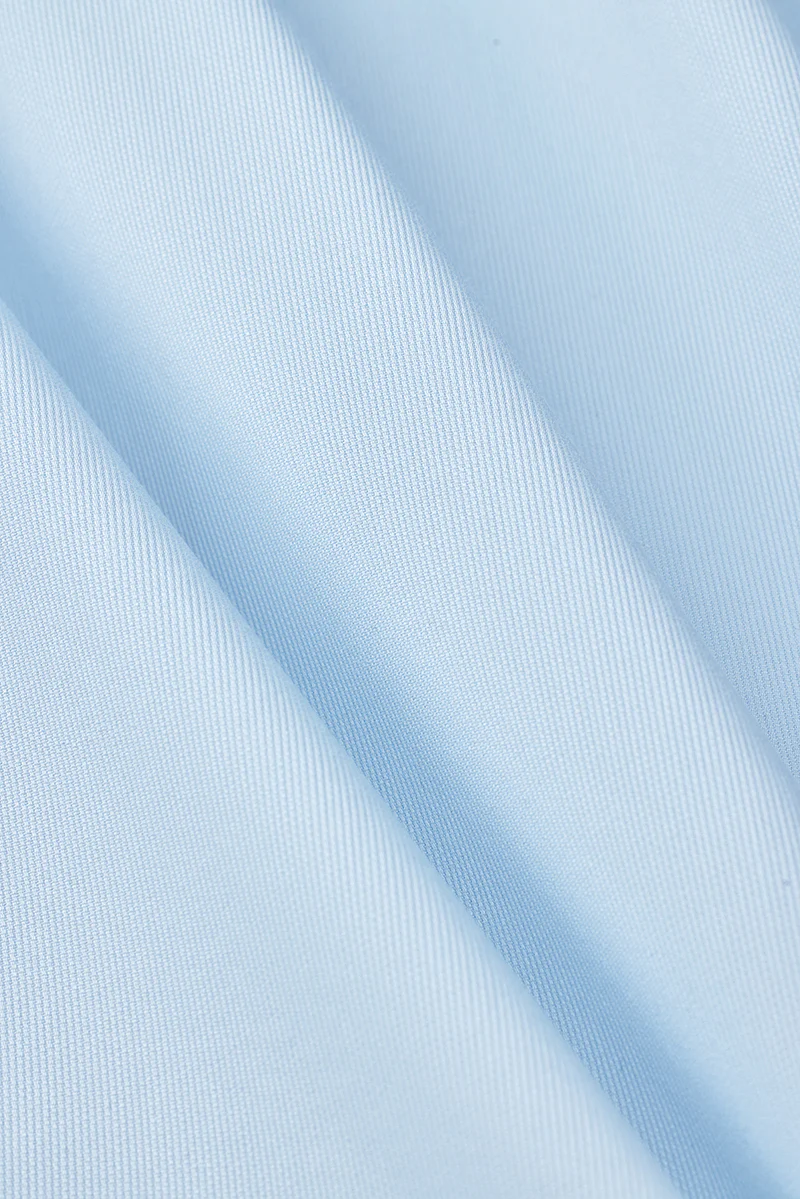 Supreme Cotton Dress Shirt | Light Blue 3396NZ - Image 8