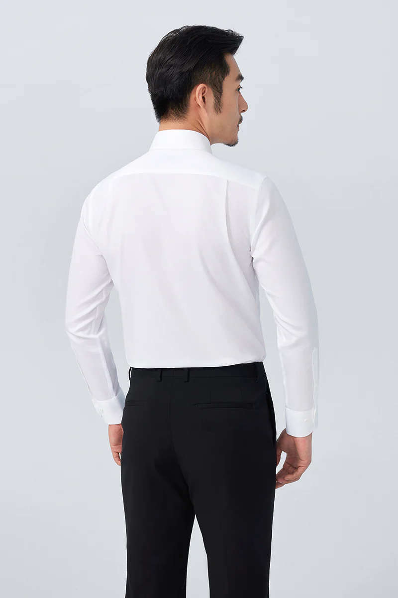 Supreme Cotton Dress Shirt | White WH001Z - Image 4