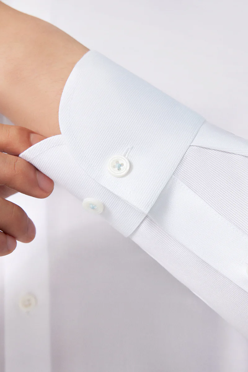 Supreme Cotton Dress Shirt | White WH001Z - Image 5