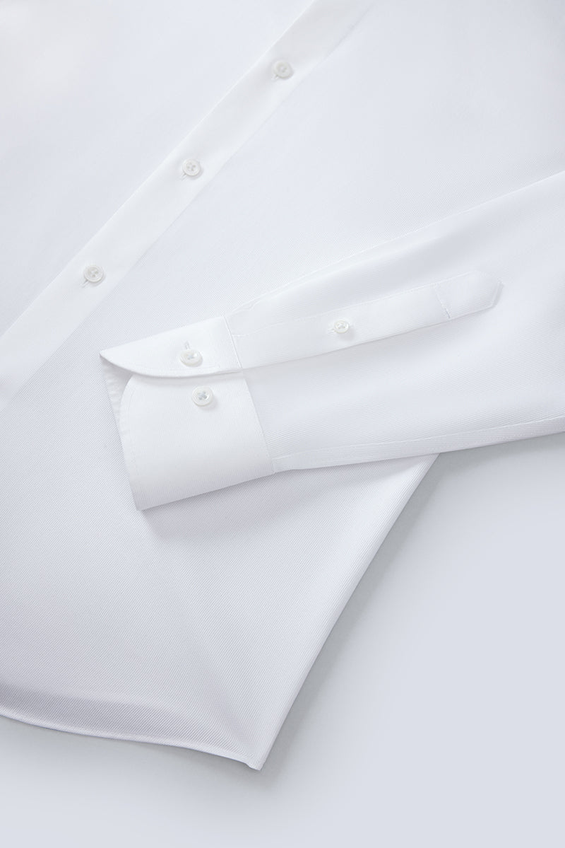 Supreme Cotton Dress Shirt | White WH001Z - Image 7