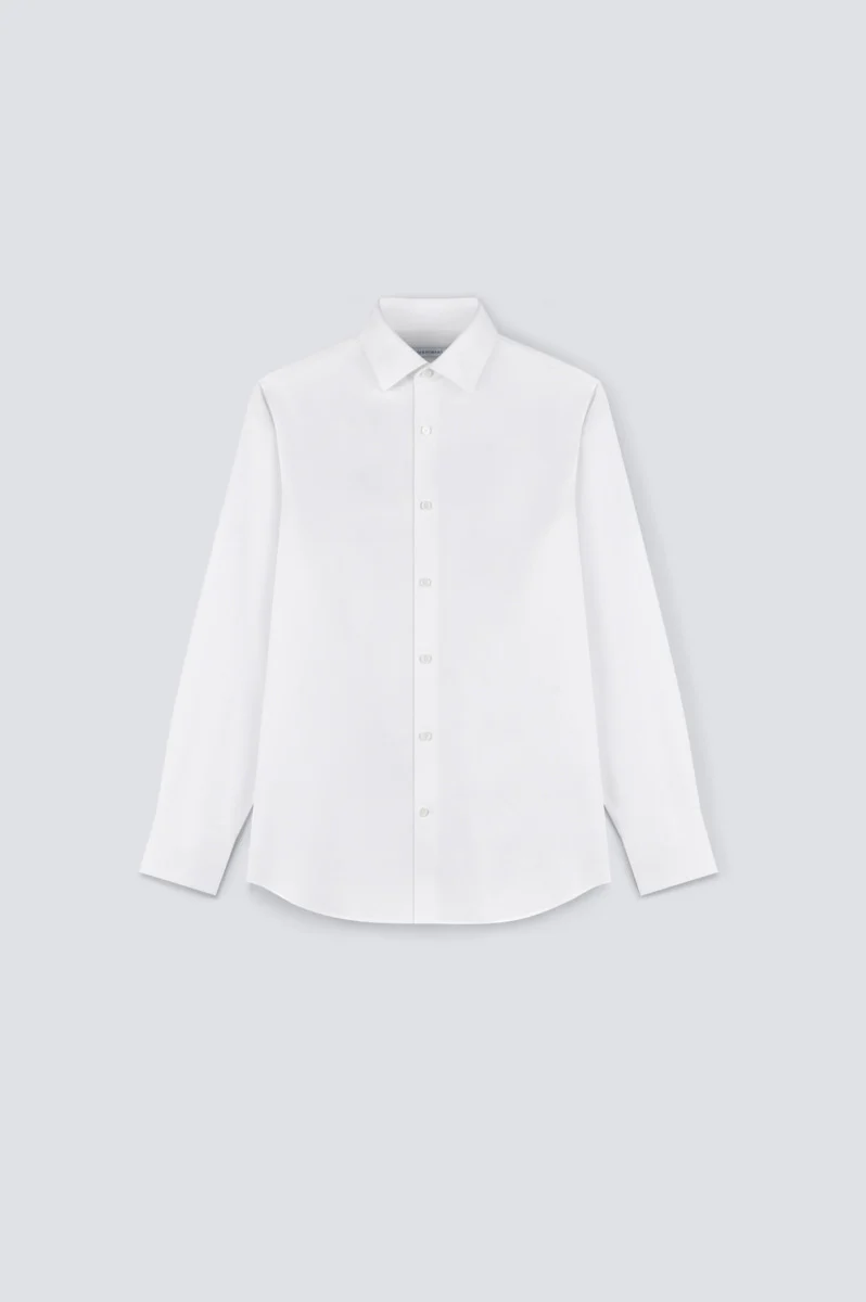 Supreme Cotton Herringbone Dress Shirt | White WH001Z - Image 5