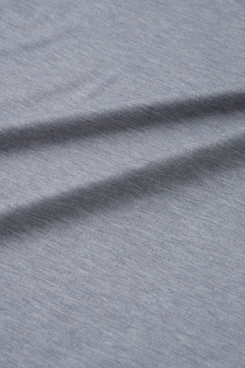 Supreme Cotton-Silk Crew Neck T-Shirt | Grey BC5081 - Image 9