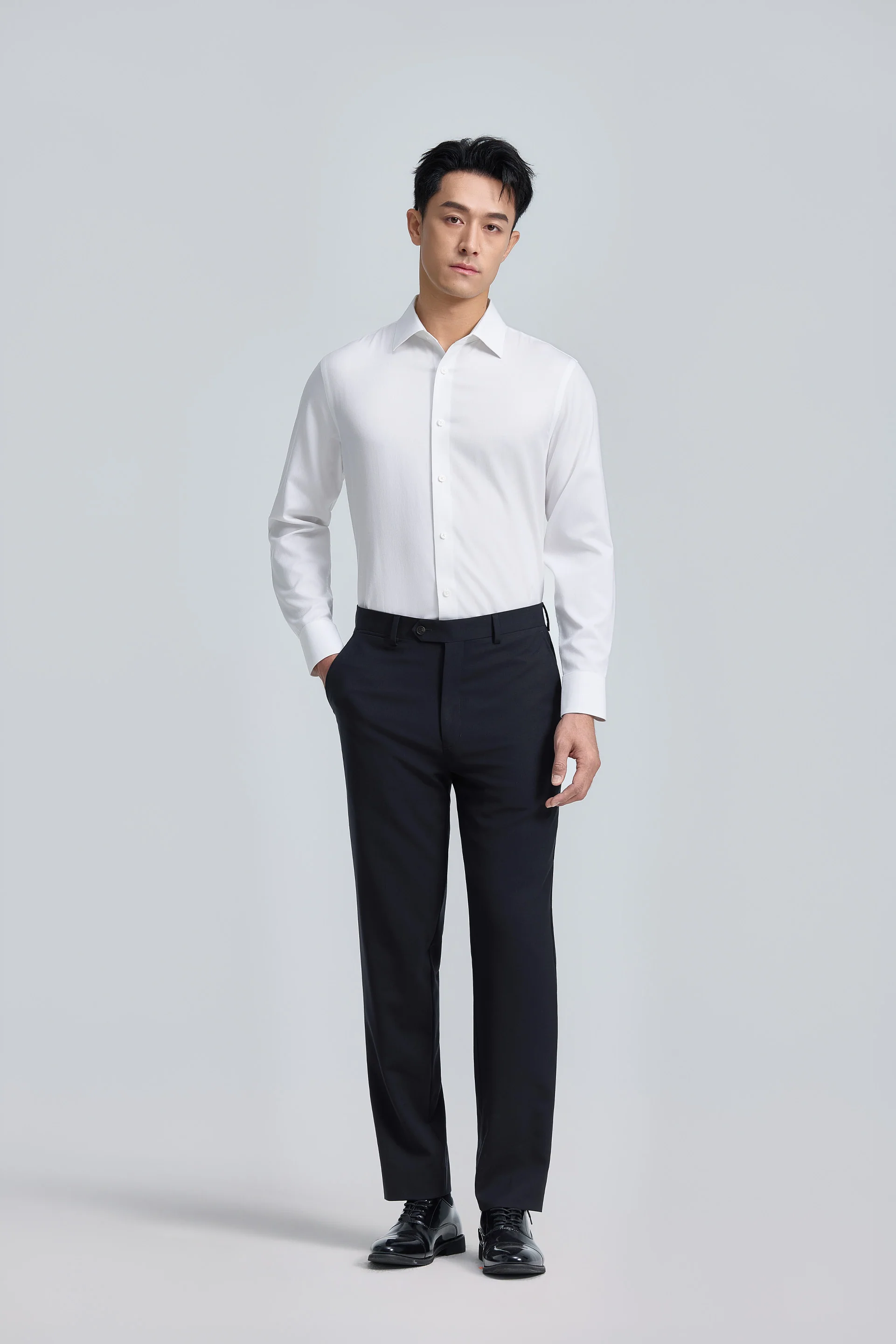 Supreme Cotton-Silk Dress Shirt | White WH001Z - Image 2
