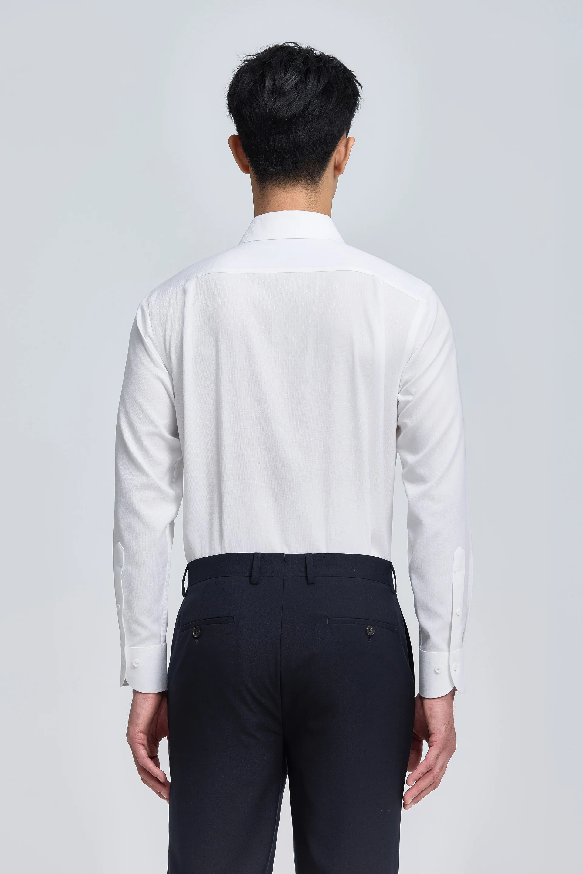 Supreme Cotton-Silk Dress Shirt | White WH001Z - Image 3