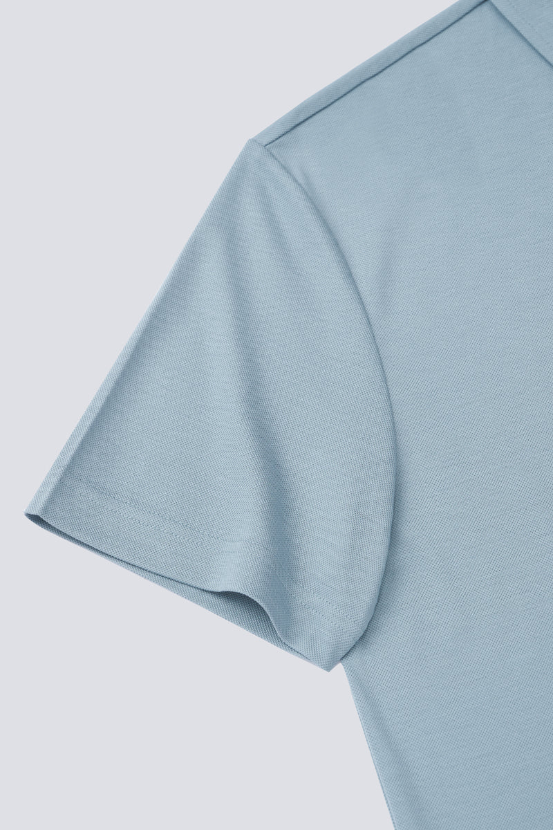 Supreme Cotton-Silk Pique Polo | Green GYE112 - Image 7