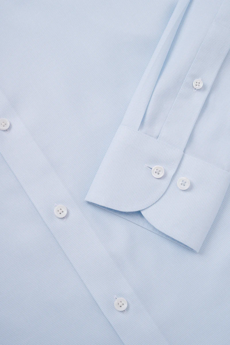 Supreme Cotton Twill Dress Shirt | Light Blue 17708N - Image 7