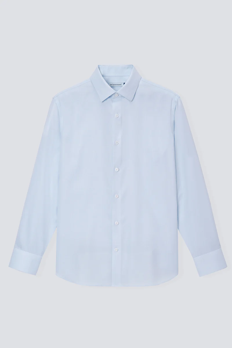 Supreme Cotton Twill Dress Shirt | Light Blue 17708N - Image 9