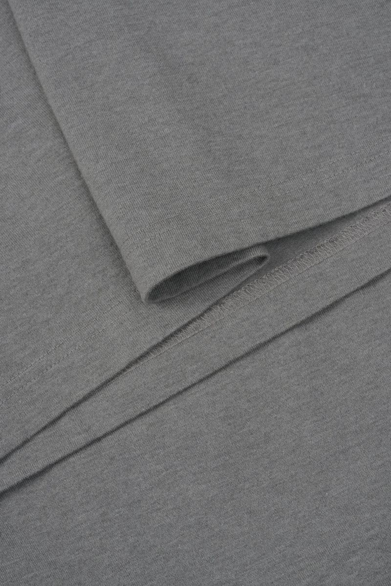 TerraTones Natural Dye Crew Neck T-Shirt | Stone Grey 58301J - Image 4