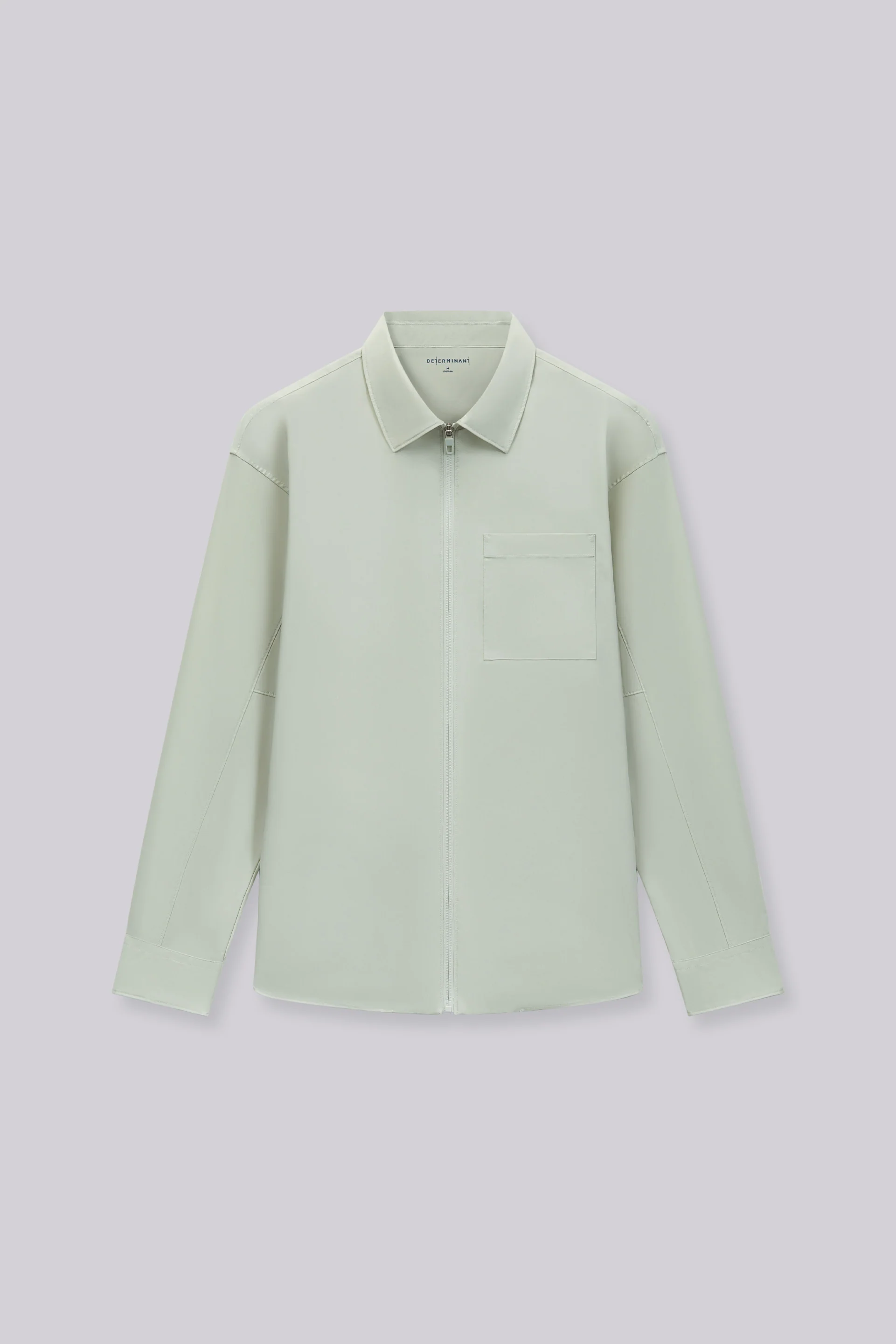 UV-Protection Lightweight Shirt Jacket | Beige Grey 22041N - Image 4