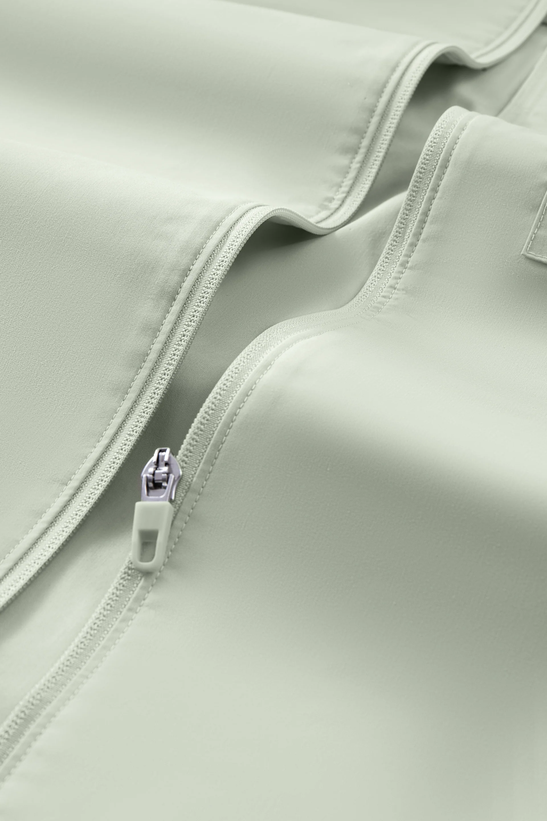 UV-Protection Lightweight Shirt Jacket | Beige Grey 22041N - Image 9