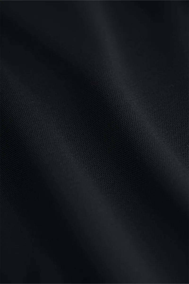 VISDRY™ 3-Button Pique Polo | Black BKFD01 - Image 6