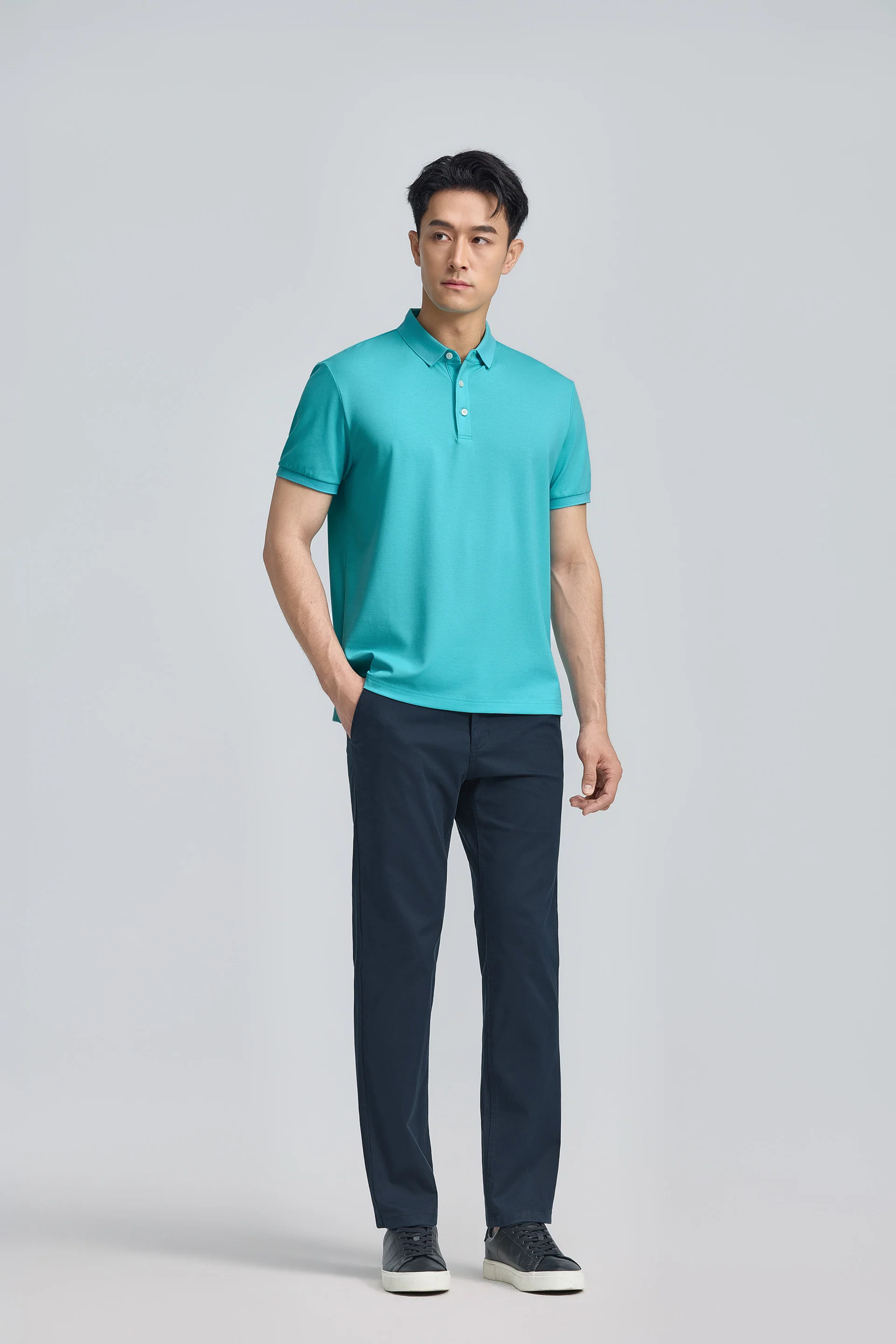VISDRYâ„¢ 3-Button Pique Polo | Capri PT4722 - Image 5