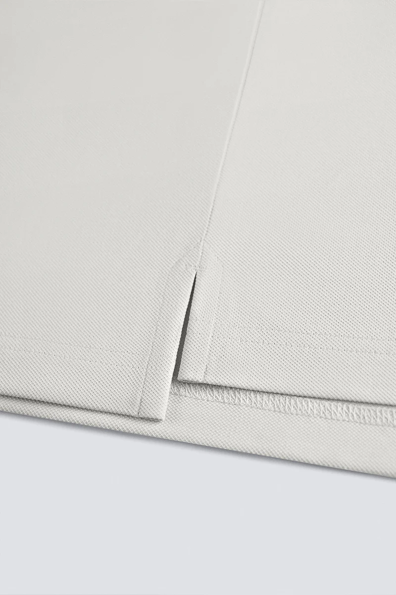 VISDRY™ 3-Button Pique Polo | Light Grey GYFL01 - Image 6