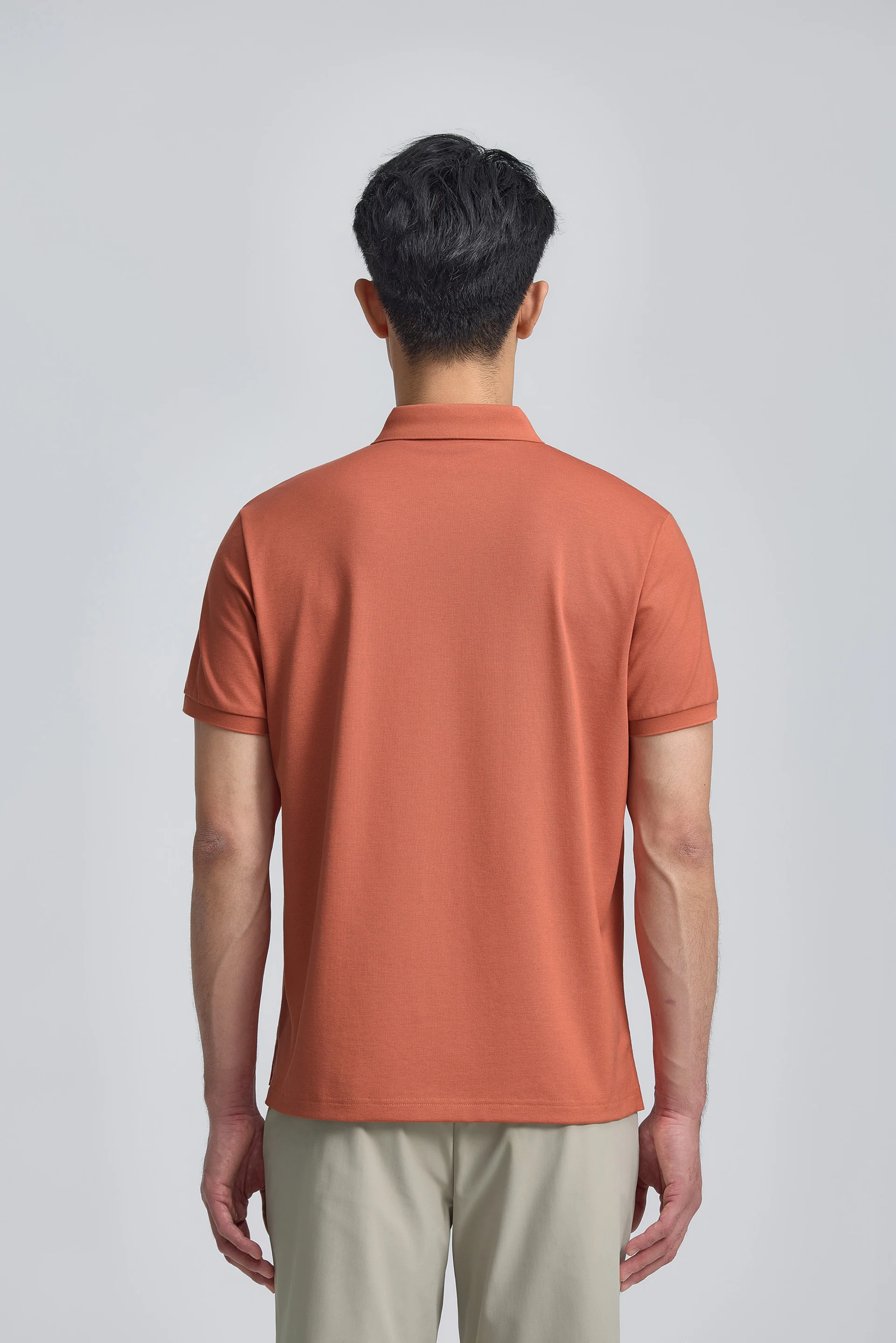 VISDRYâ„¢ 3-Button Pique Polo | Orange Rust PT1447 - Image 9