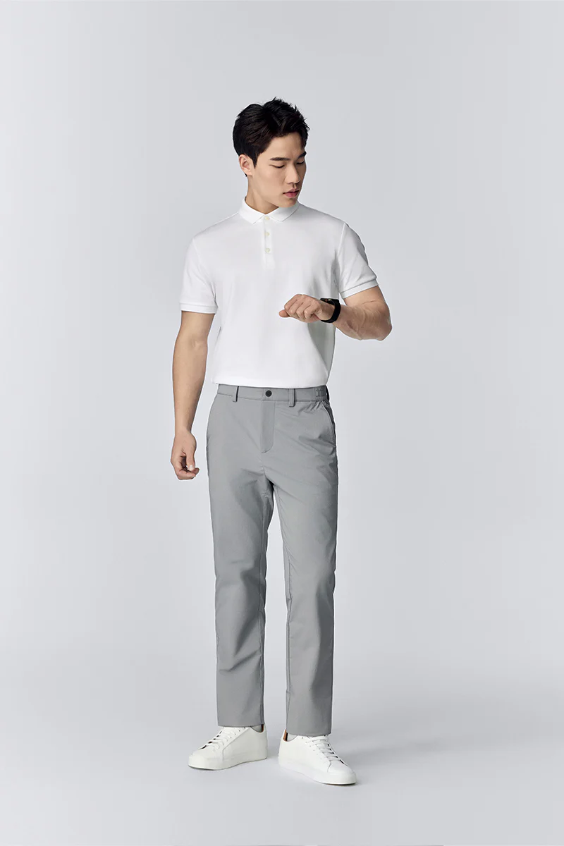 VISDRY™ 3-Button Pique Polo | White WH001Z - Image 5