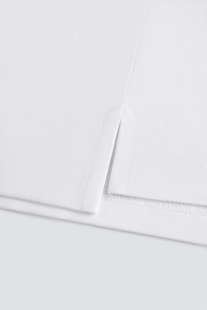 VISDRY™ 3-Button Pique Polo | White WH001Z - Image 7