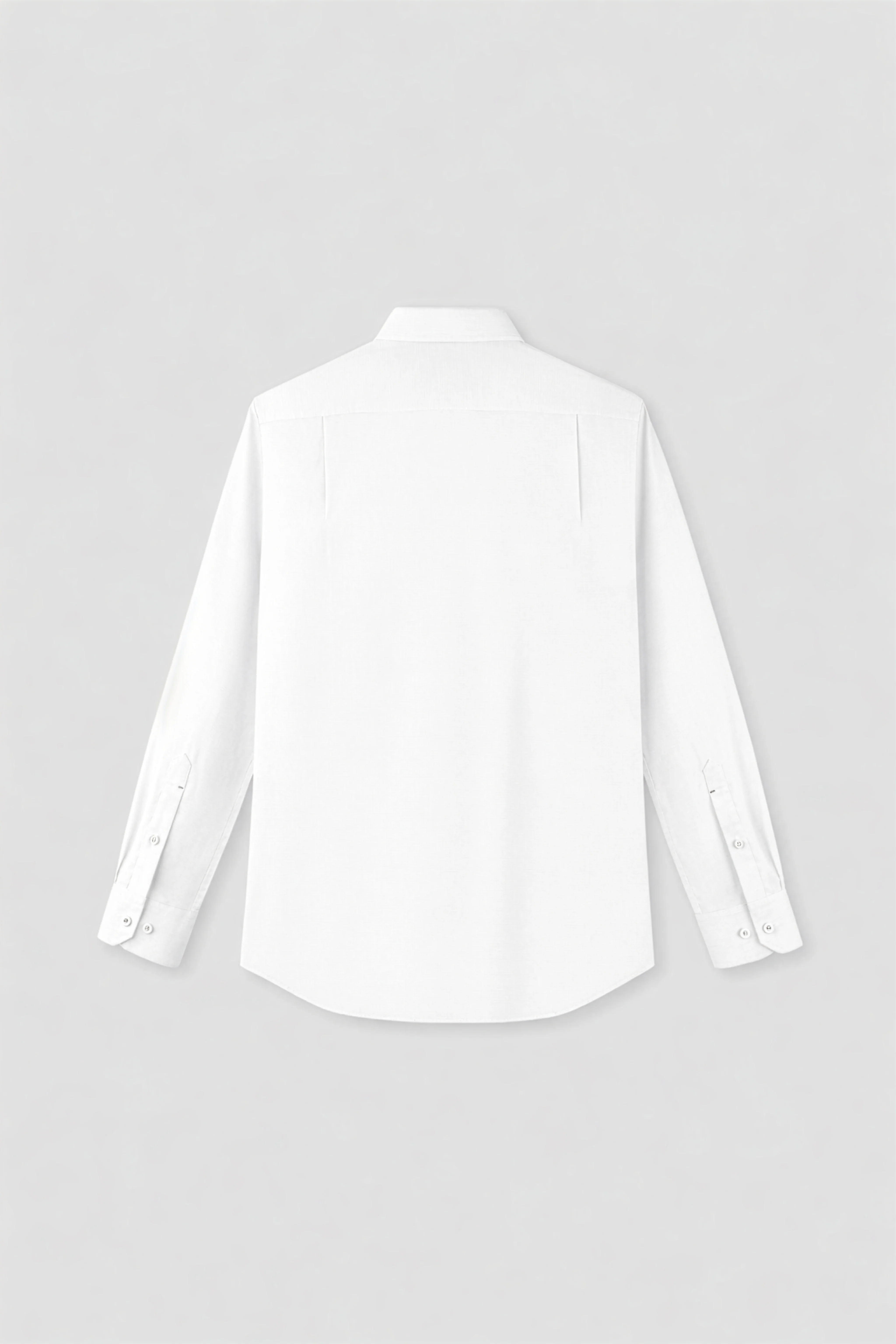 VISDRY™ Basketweave Dress Shirt | White WH001Z - Image 4