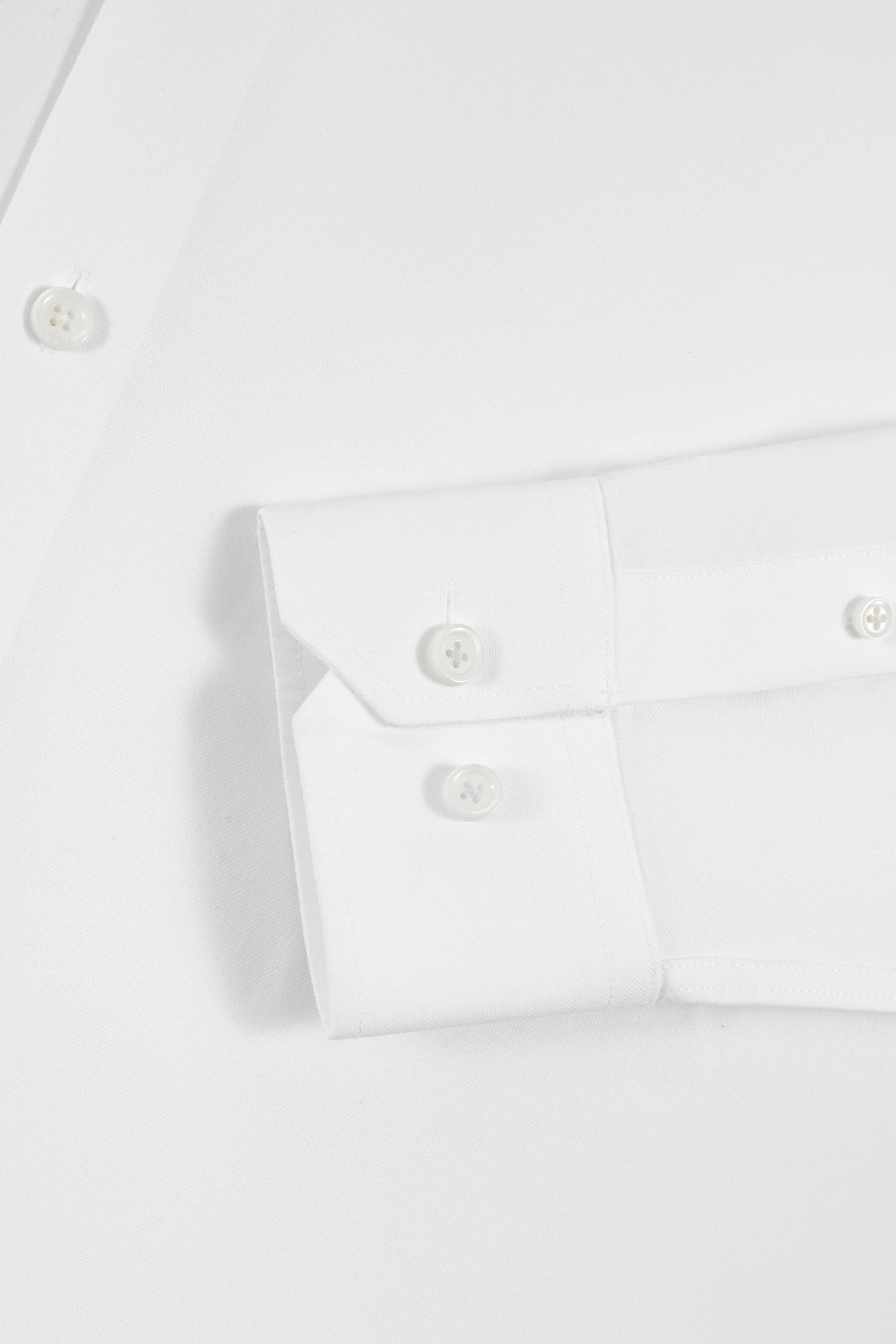 VISDRY™ Basketweave Dress Shirt | White WH001Z - Image 6