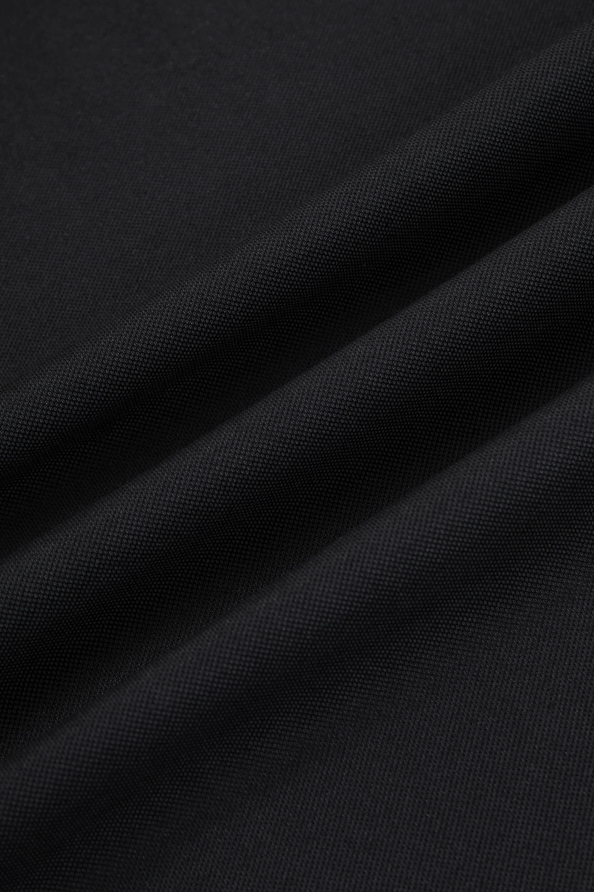 VISDRY™ Concealed Placket Sharp Pique Polo | Black BKFD01 - Image 8