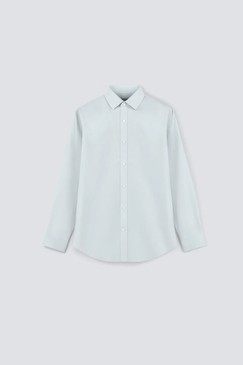 VISDRY™ Dobby Dress Shirt | Mint 16047N - Image 5