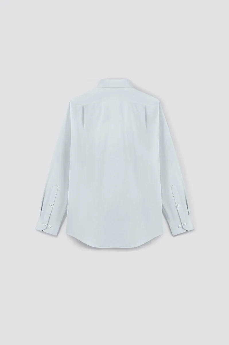 VISDRY™ Dobby Dress Shirt | Mint 16047N - Image 6